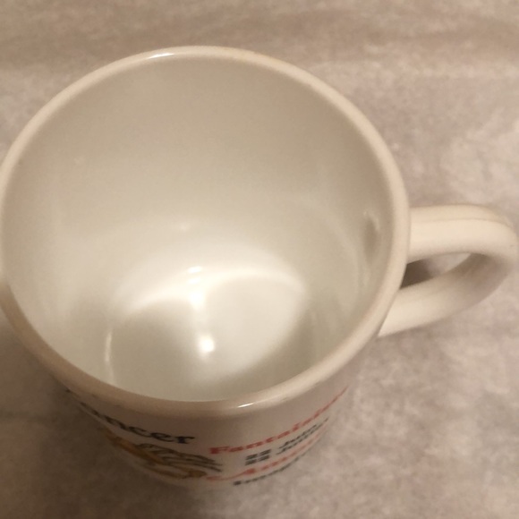 NWOT Coffee cup.  Zodiac sign Cancer. French writing. Purchased in France. - Picture 3 of 5